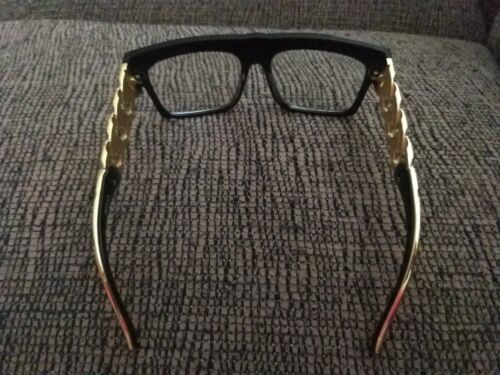 Run DMC 80's-90's Hip Hop Thug Rapper Pimp Biggie Gangsta Glasses Halloween - Fresh Stock Dated February 2026