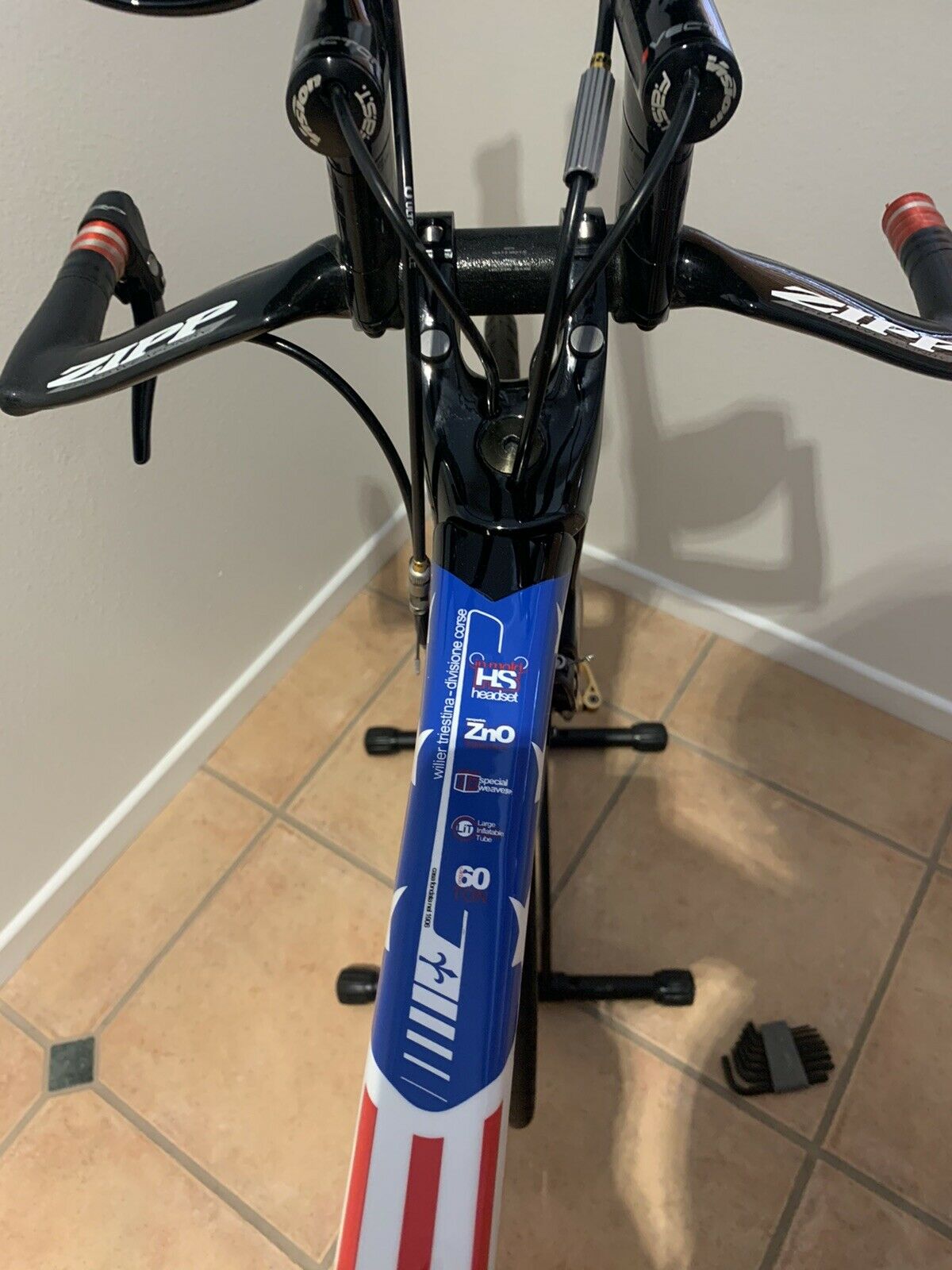 Wilier Time Trial bike US National UHC Team Twin Blade Ultegra & Corima Wheels - Fresh Stock Dated February 2026