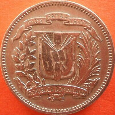 DOMINICAN REPUBLIC 5 CENTAVOS 1961 Dominicana Dominikanische Dominicaine Dom Rep - Fresh Stock Dated December 2025
