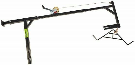 Truck Hitch Game Hoist - Complete Kit - Includes Winch & Gambrel 400 lb Capacity - Fresh Stock Dated December 2025