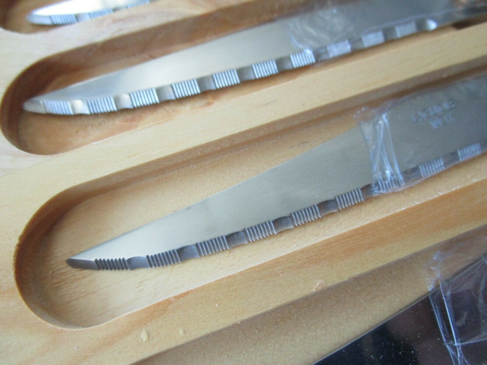 NEW Laguiole Steak Knives Set of 6 - Fresh Stock Dated December 2025