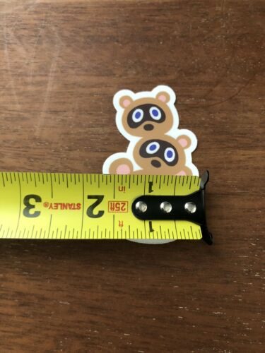 Animal Crossing Nook Vinyl Decal Sticker Nintendo 3” - Fresh Stock Dated December 2025