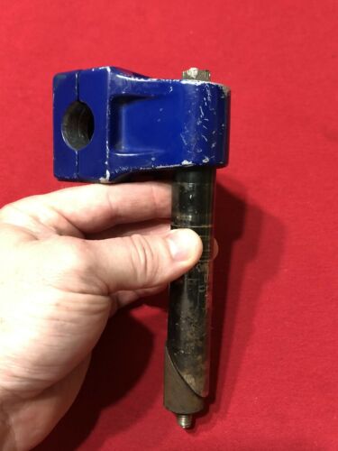 BLUE ORIGINAL SR GT MALLET PRO PERFORMER STEM DATED 85 GOOSE NECK OLD SCHOOL BMX - Fresh Stock Dated December 2025