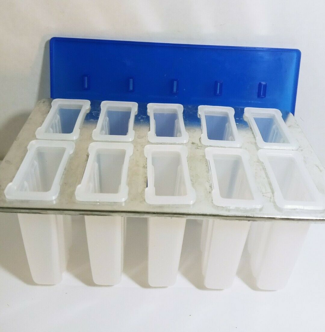 Norpro Frozen Ice Pop Maker makes 10 3oz  with 100 Wooden Treat Sticks. BPA Free - Fresh Stock Dated February 2026