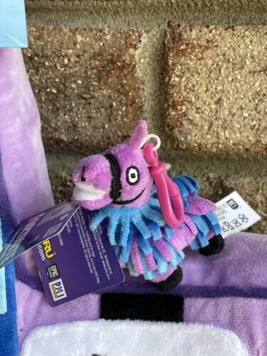 EPIC GAMES Fortnite Llama Pillow Buddy ➕ Plush Keychain - Fresh Stock Dated December 2025