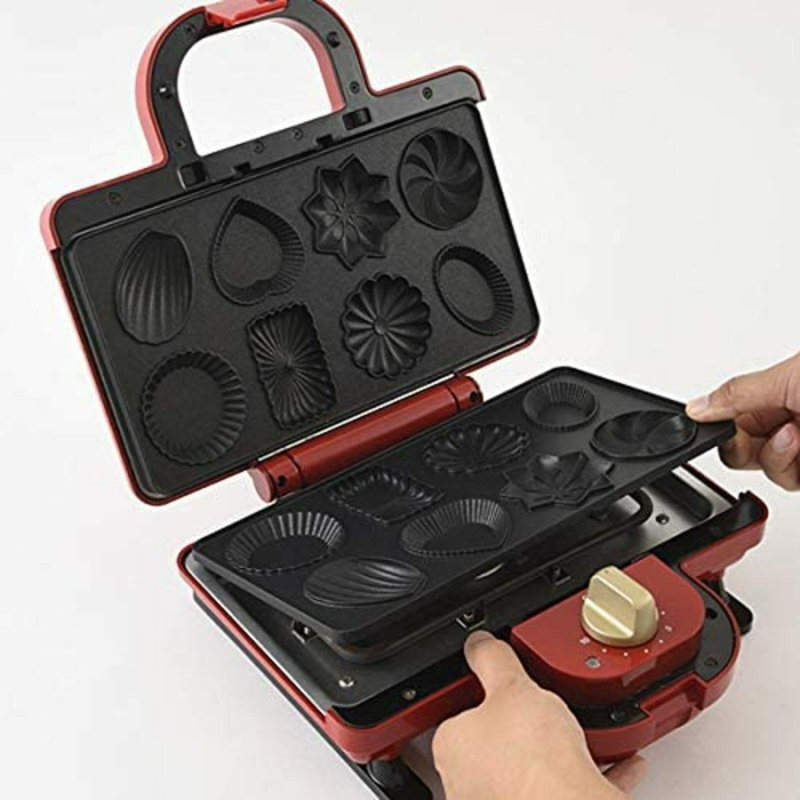 BRUNO Hot Sand Maker Double Petit Gateau Plate BOE044-GATEAU F/S w/Tracking# NEW - Fresh Stock Dated February 2026