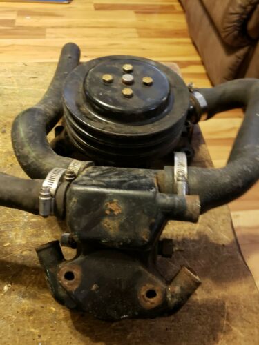 MerCruiser 4.3L Water Pump with pulley  and thermostat housing - Fresh Stock Dated February 2026