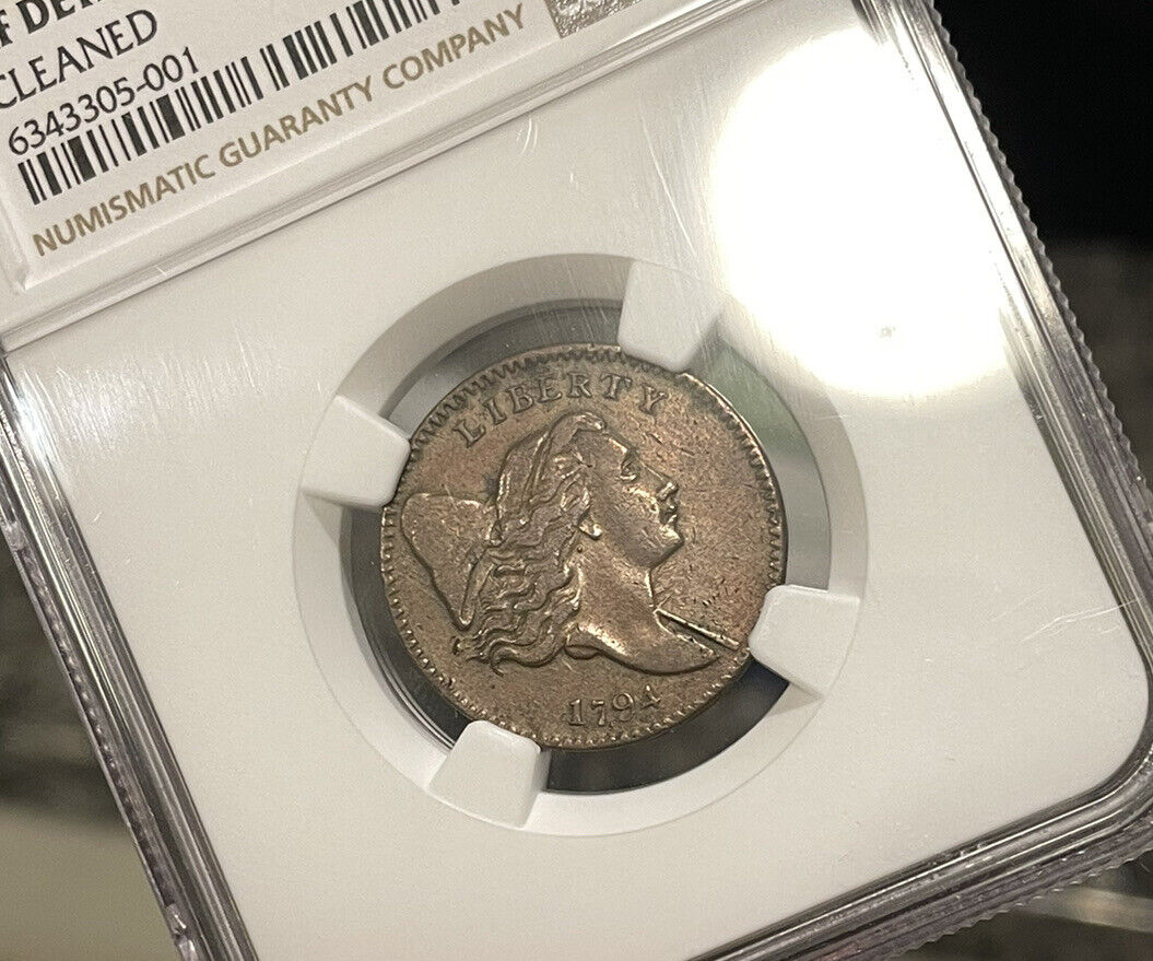 1794 NGC XF DETAILS CLEANED Liberty Cap Half Cent Normal Head - Fresh Stock Dated February 2026