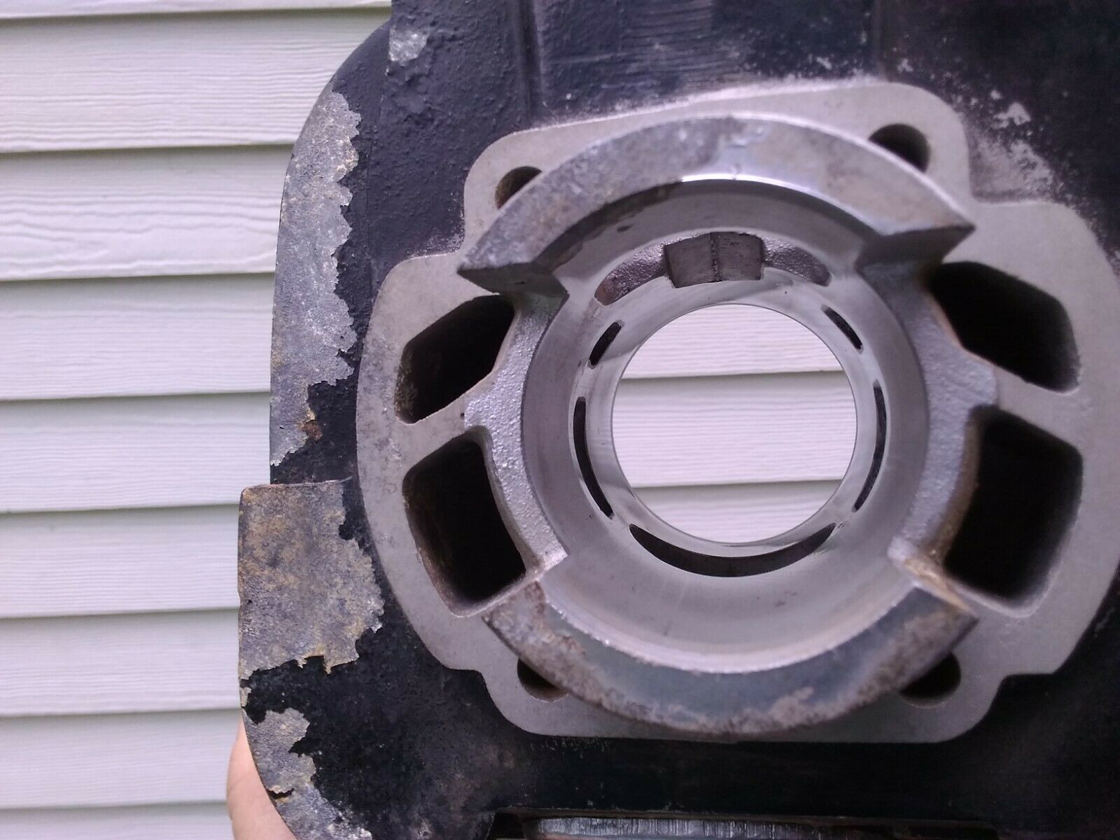 Cylinder YZ125 MX125 Top End 1974 1975 Head STANDARD BORE NO BROKEN FINS - Fresh Stock Dated February 2026