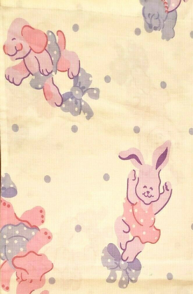 Vintage Pillowcase Ballerina Ballet Dancing Animals Bunny Puppy Bear Elephant - Fresh Stock Dated January 2026