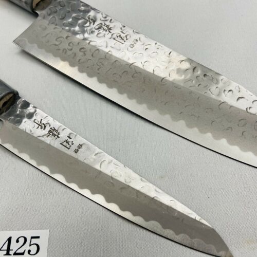 Unused Item  Lot of Two Japanese Chef's Kitchen Knives 関藤平 From Japan - Fresh Stock Dated December 2025