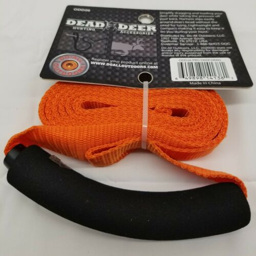 Do-All Outdoors LLC - Pro Deer Drag - Orange and Black Model #ODD26 - NEW - Fresh Stock Dated December 2025