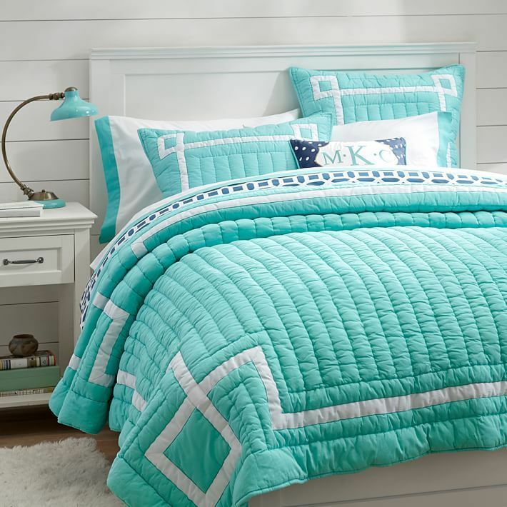 Lot 3 Pottery Barn Teen Ribbon Trim Decoration Pillow Cases NWOT - Fresh Stock Dated December 2025