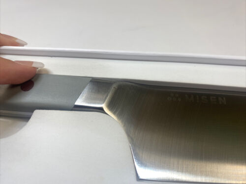 Misen Chef Knife 8 Inch Professional Kitchen Knife High Carbon Steel Ultra Sharp - Fresh Stock Dated December 2025