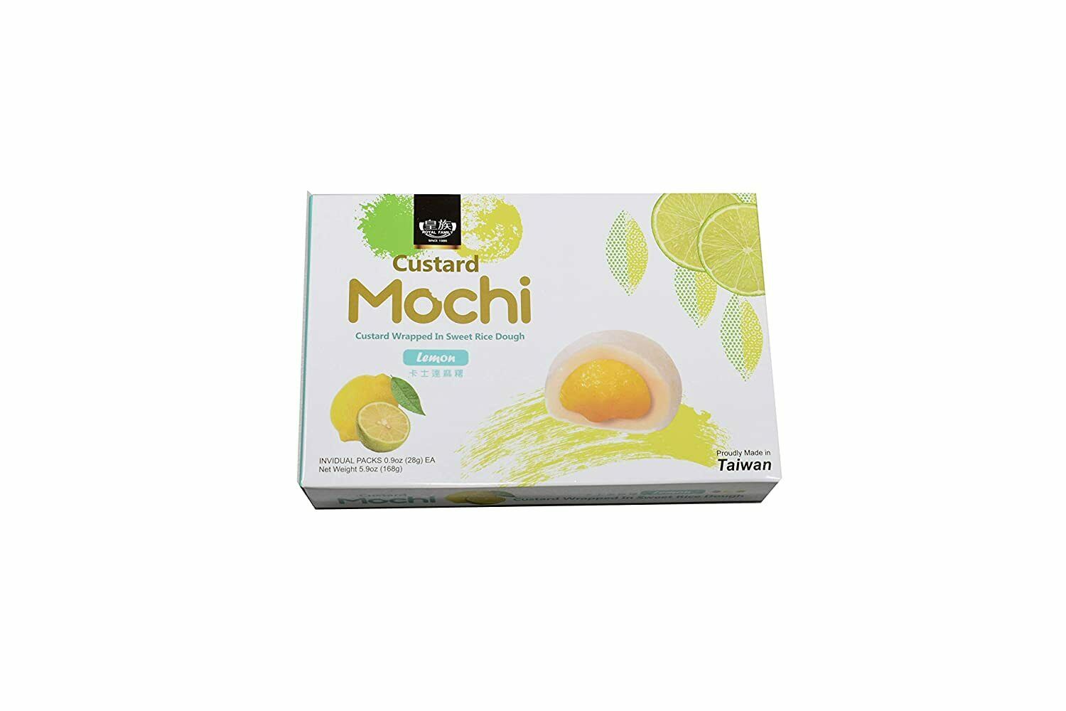 Japanese Custard Mochi 168 Gram Box - Fresh Stock Dated December 2025