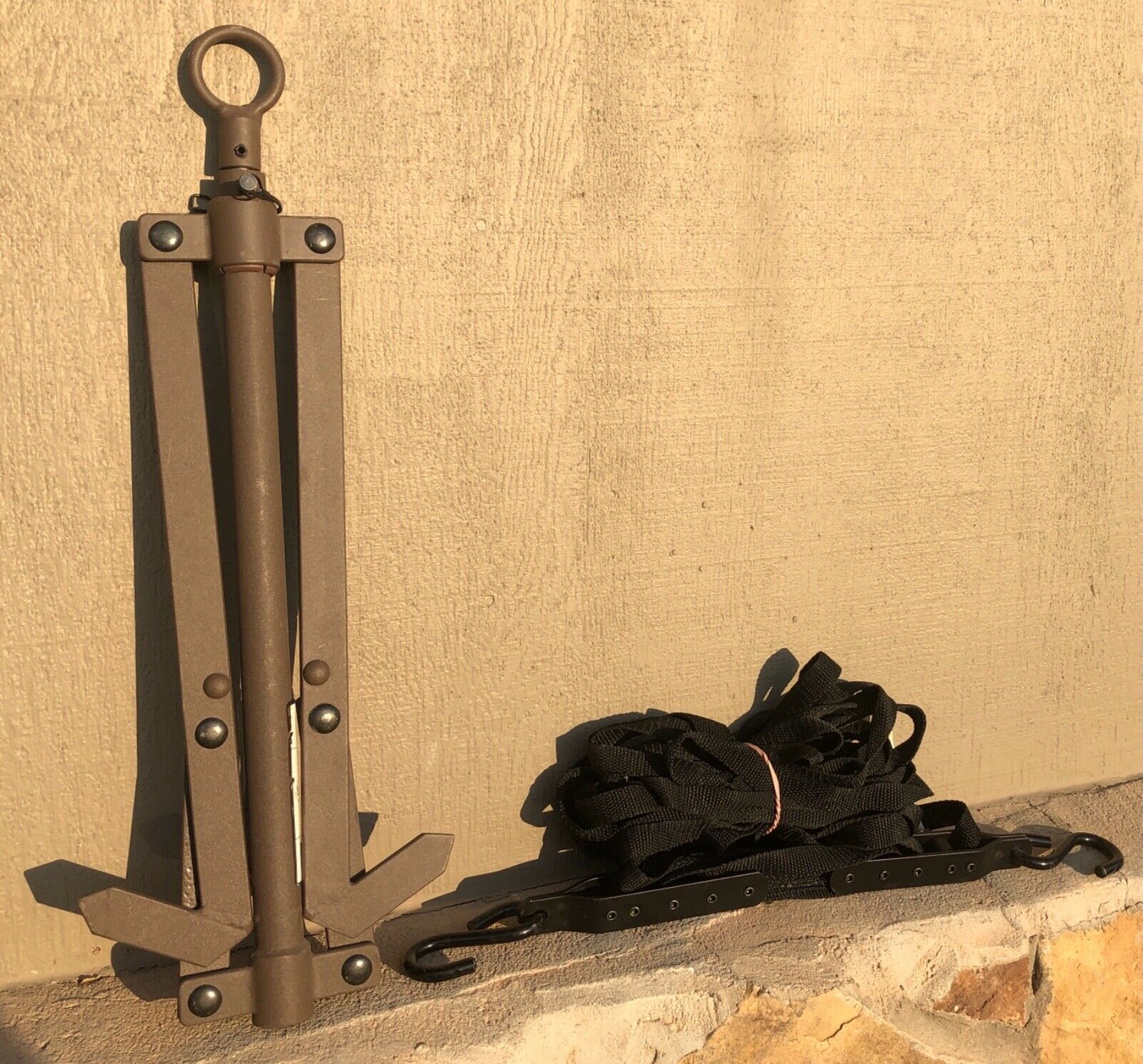 Game Hanger Scale Gorilla Gambrel model 49030 weighs 340 pounds, HUNTING - Fresh Stock Dated December 2025