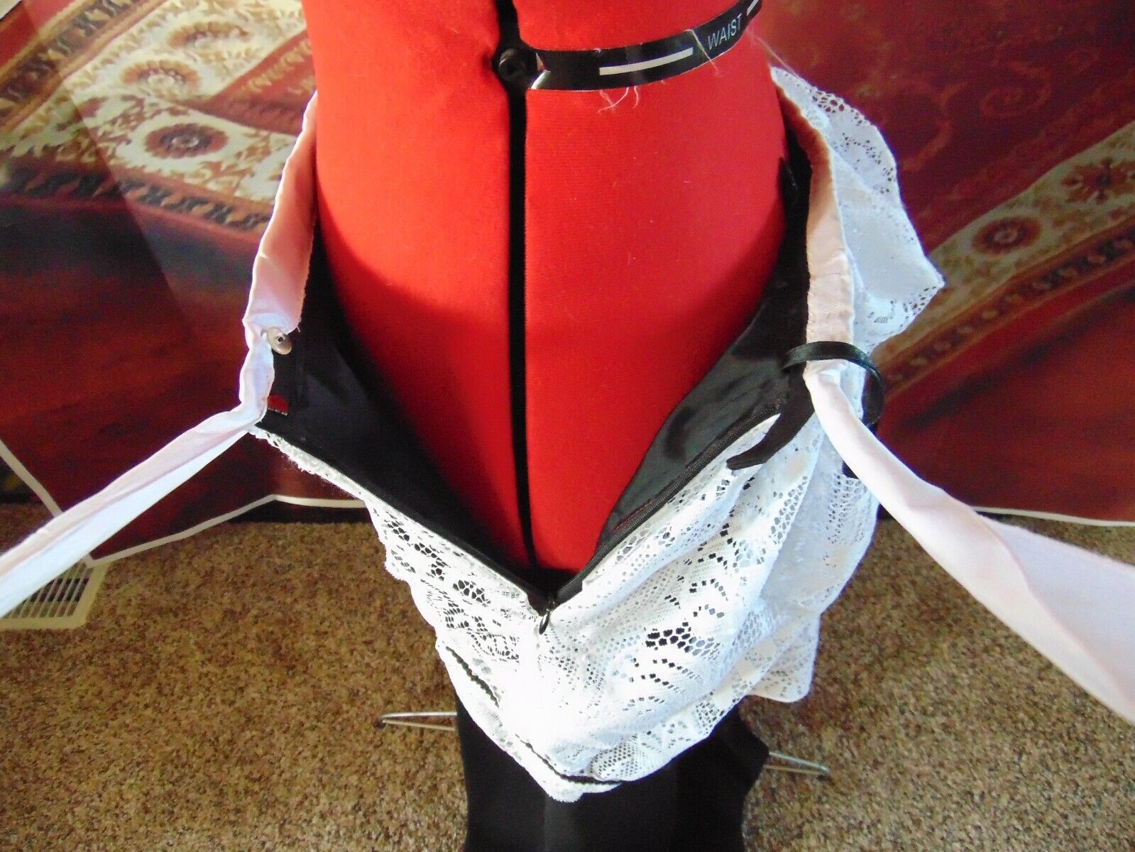 Victorian Edwardian style upcycled skirt - Fresh Stock Dated March 2026