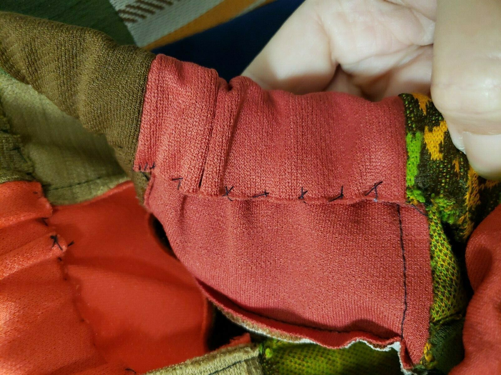 Vtg Polyester Patchwork Quilt Maxi Skirt, Boho Colorful Handmade Cottagecore - Fresh Stock Dated March 2026