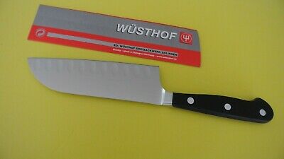 WUSTHOF  classic 5 inch COOK'S SANTOKU KNIFE  new PEtec #4182/14cm solingen - Fresh Stock Dated December 2025