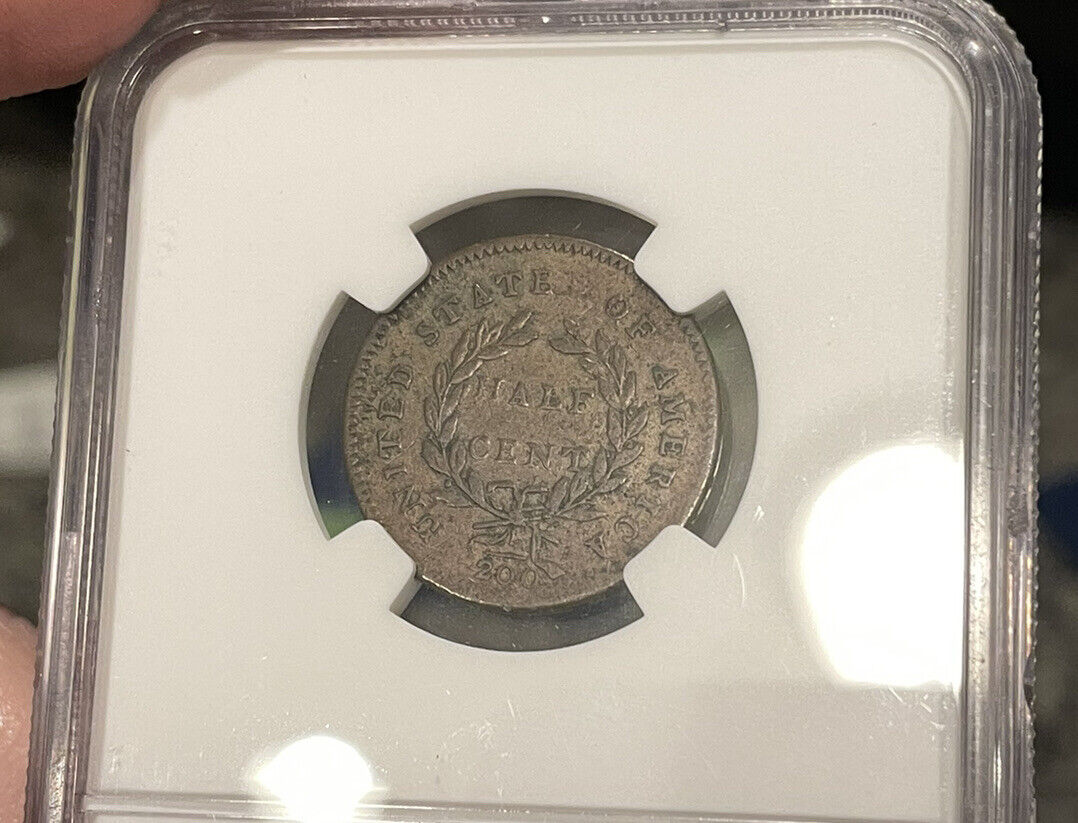 1794 NGC XF DETAILS CLEANED Liberty Cap Half Cent Normal Head - Fresh Stock Dated February 2026