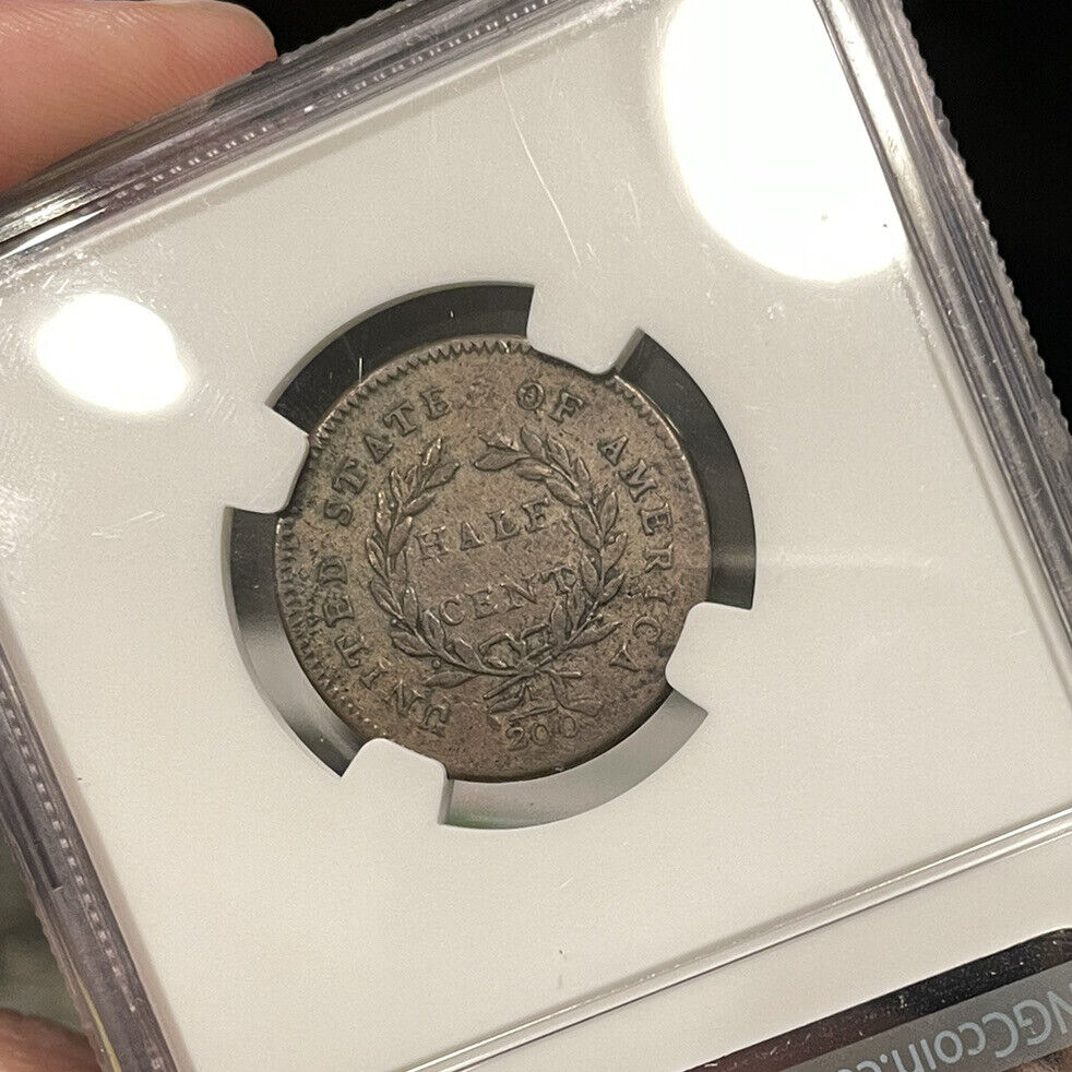 1794 NGC XF DETAILS CLEANED Liberty Cap Half Cent Normal Head - Fresh Stock Dated February 2026
