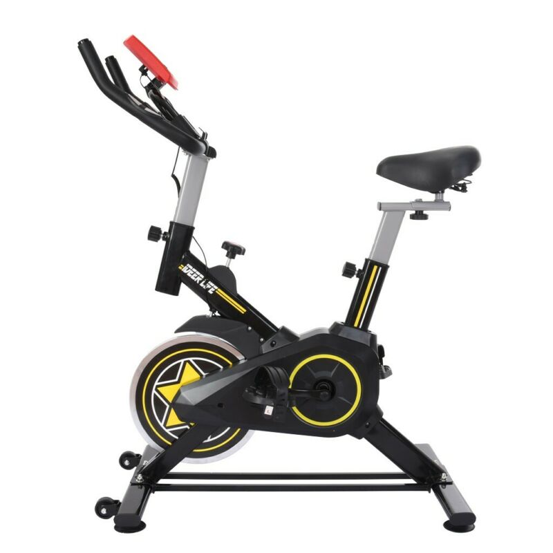 Exercise Stationary Bike Cycling Home Gym Cardio Workout Indoor Fitness Home - Fresh Stock Dated December 2025
