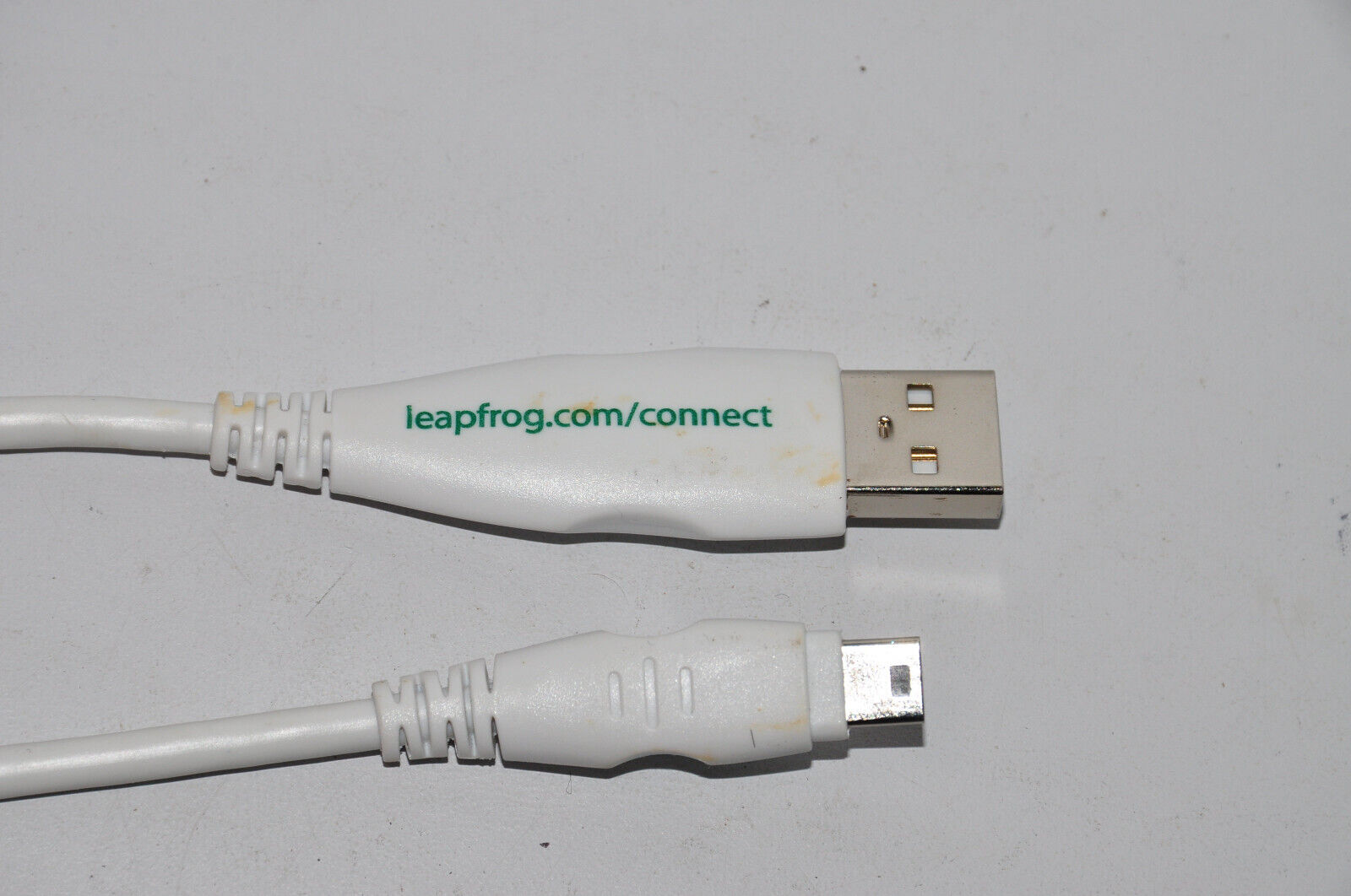Original Leapfrog White Cable SYNC Connect Cable for LeapPad USB Data Cord 10