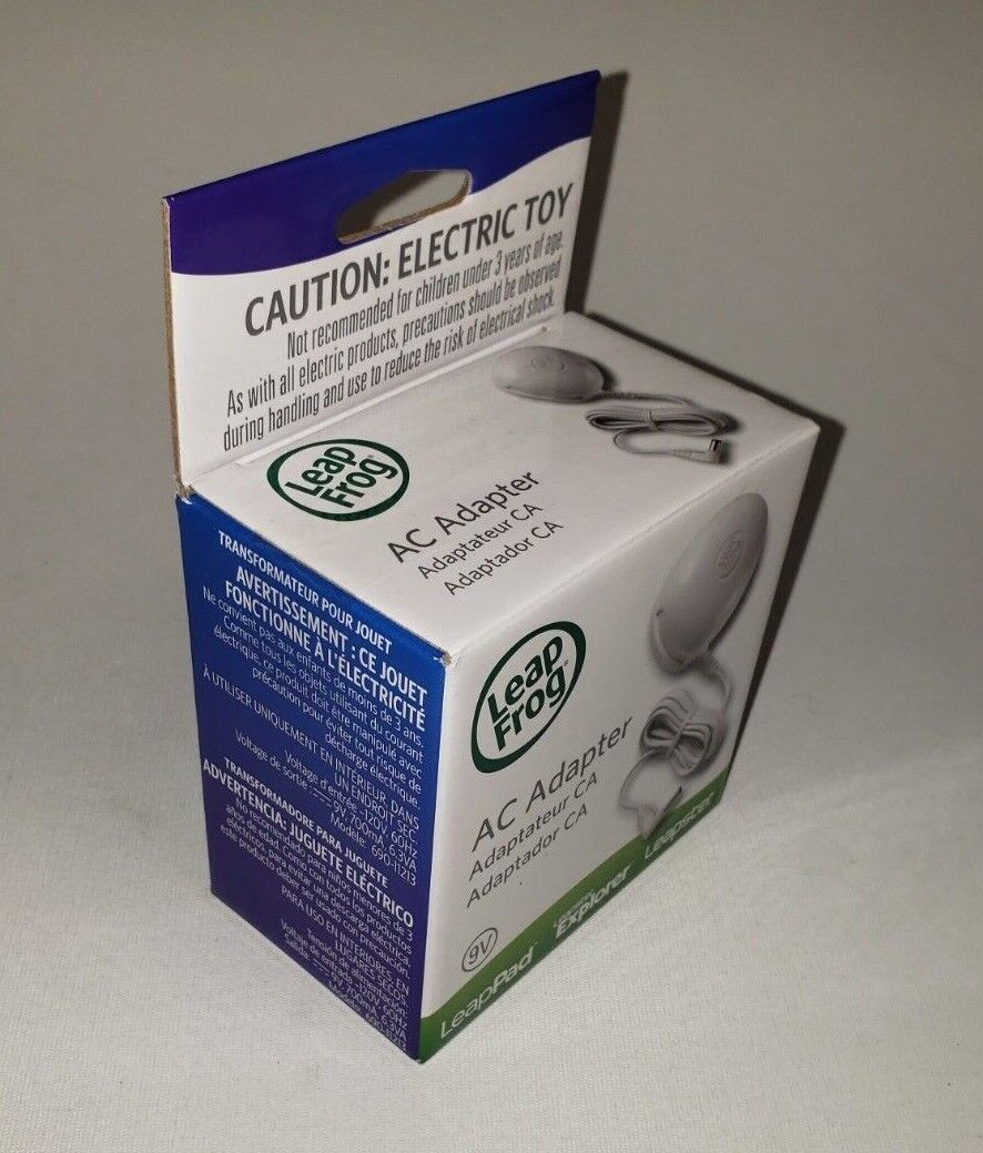 NEW LEAP FROG AC Adapter 9V LeapPad EXPLORER Leapster 690-11213 - Fresh Stock Dated February 2026