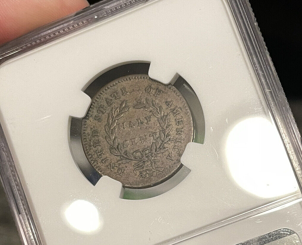 1794 NGC XF DETAILS CLEANED Liberty Cap Half Cent Normal Head - Fresh Stock Dated February 2026