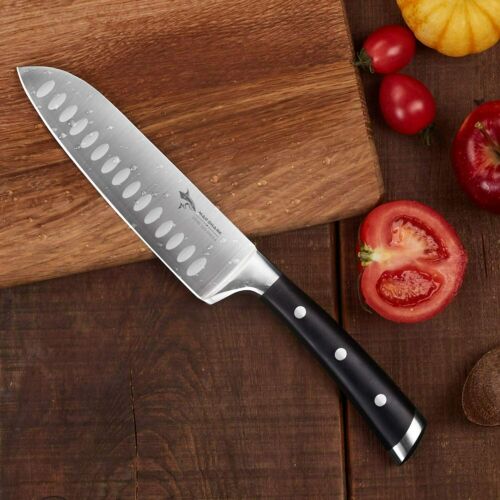 Santoku knife MAD SHARK professional 7 inches restaurants Kitchen Cutlery Japan - Fresh Stock Dated December 2025
