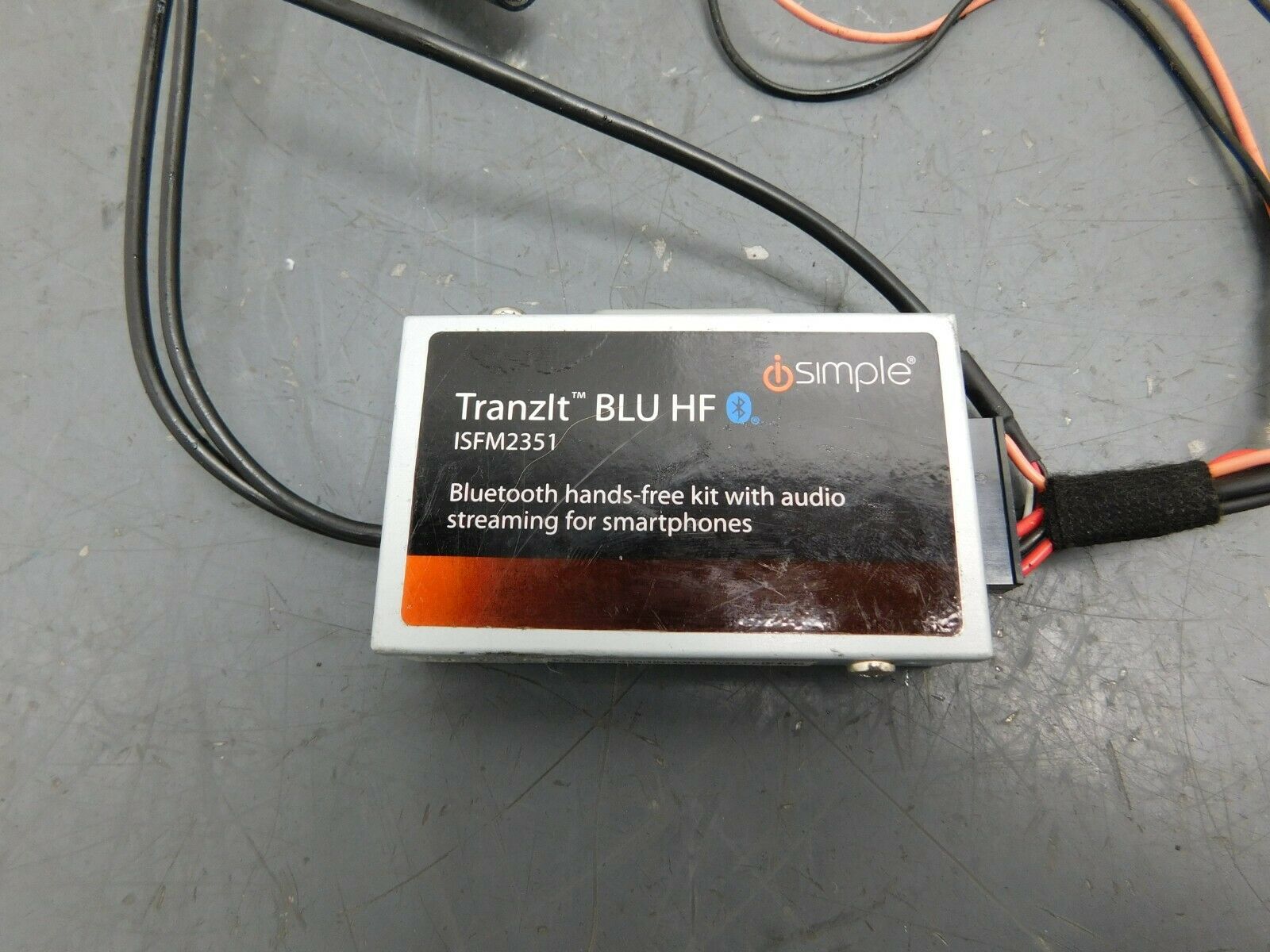 2006 07 08 Porsche Cayman S 987 iSimple Tranzit BLU HF Audio Interface #3676 - Fresh Stock Dated December 2025