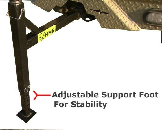 Truck Hitch Game Hoist - Complete Kit - Includes Winch & Gambrel 400 lb Capacity - Fresh Stock Dated December 2025