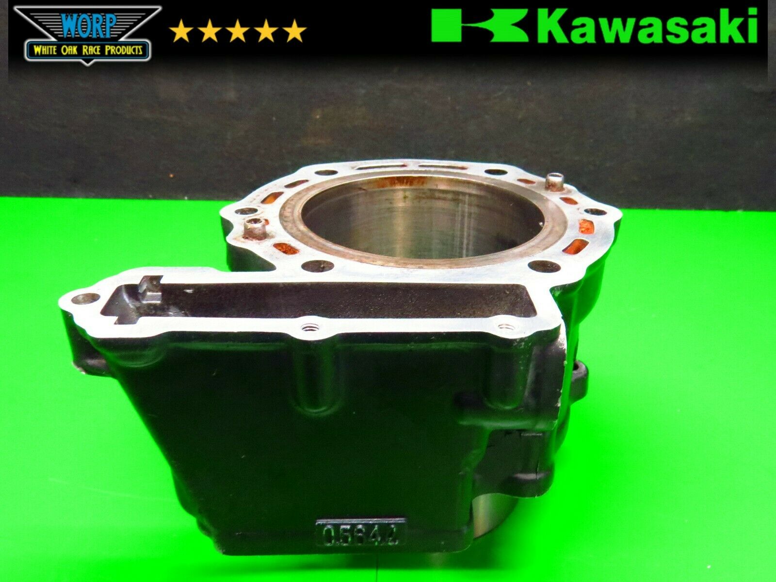 1985-1986 KAWASAKI KL600 CYLINDER BARREL JUG TOP END PISTON 11005-1423 - Fresh Stock Dated February 2026