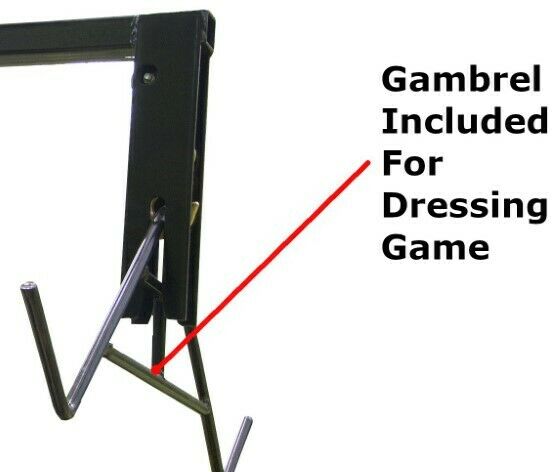 Truck Hitch Game Hoist - Complete Kit - Includes Winch & Gambrel 400 lb Capacity - Fresh Stock Dated December 2025