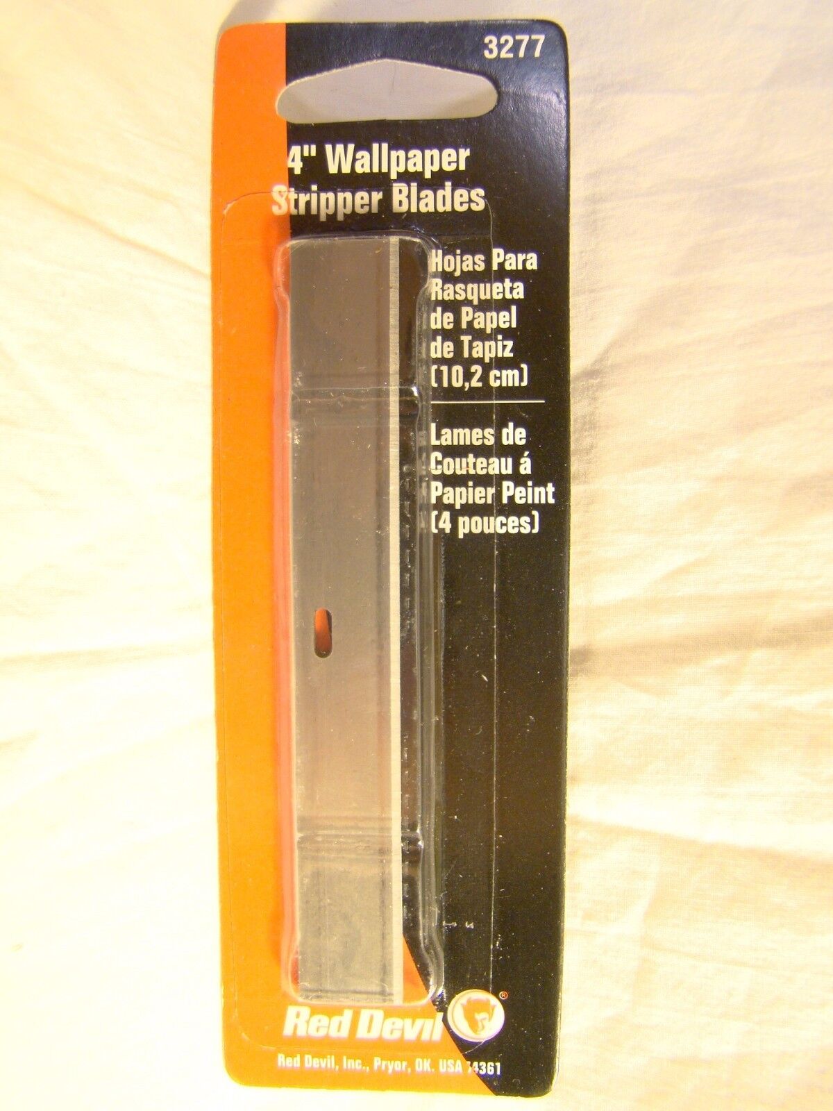 NEW Red Devil 4” Wallpaper Stripper Blades 3277 5 Pack Fits 3243 - Fresh Stock Dated February 2026