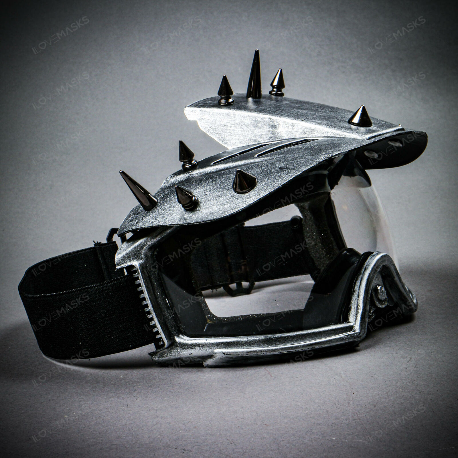 Burning Man Ski Goggles EyeMask with Clear Lens Steampunk Costume Accessory Prop - Fresh Stock Dated February 2026