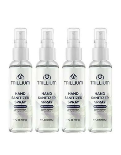 Hand Sanitizer Spray bottles , Spray On Hand Sanitizer 4 Pack - Fresh Stock Dated February 2026