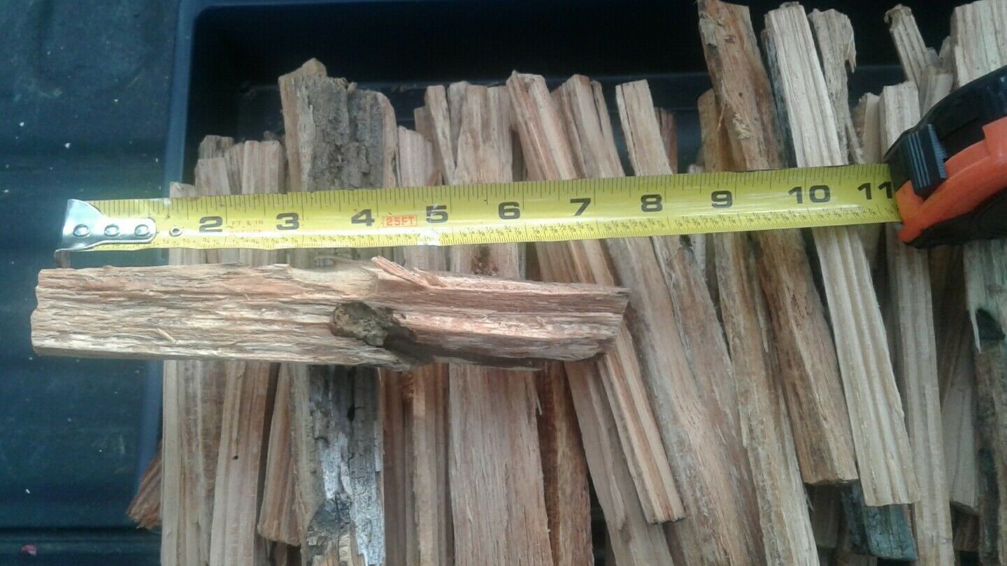 Fat Lighter Wood Kindling 10 pound bundle.  Beat the rush & order now - Fresh Stock Dated December 2025