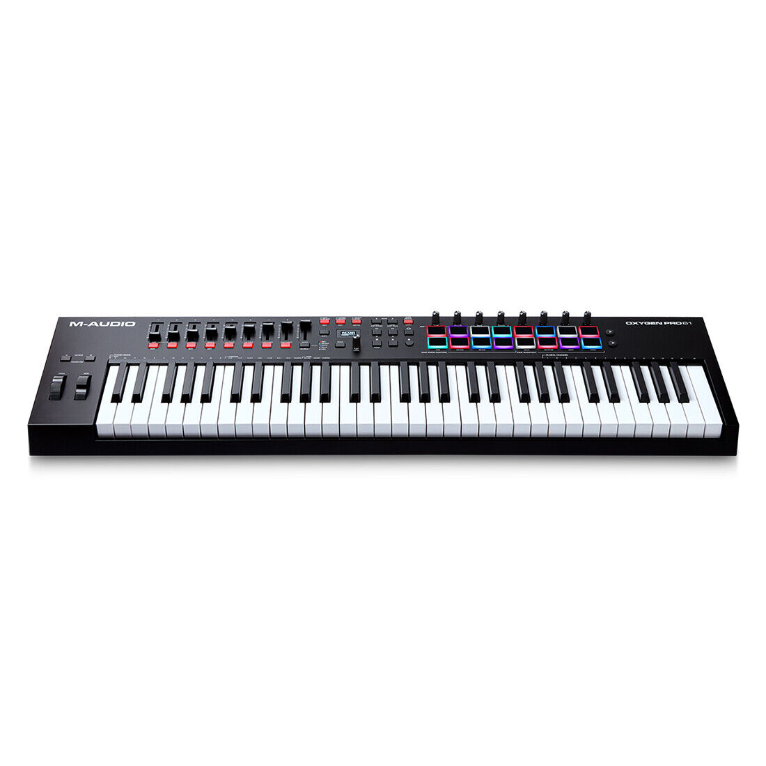 M-Audio Oxygen Pro 61 61-Key USB Powered MIDI Controller Keyboard w/ 16 Pads - Fresh Stock Dated February 2026