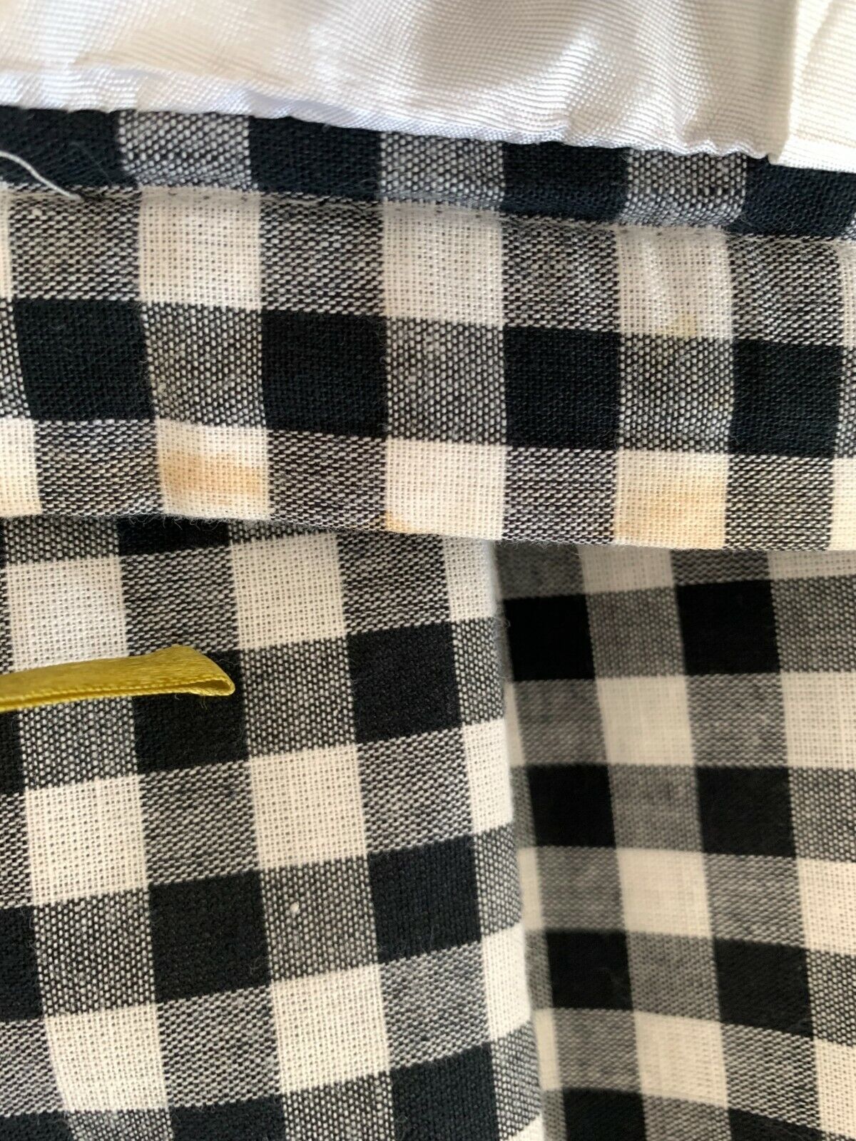 Vintage Original Alpen Trachten Midi Skirt Boho Prairie Plaid Austria Bavari 24