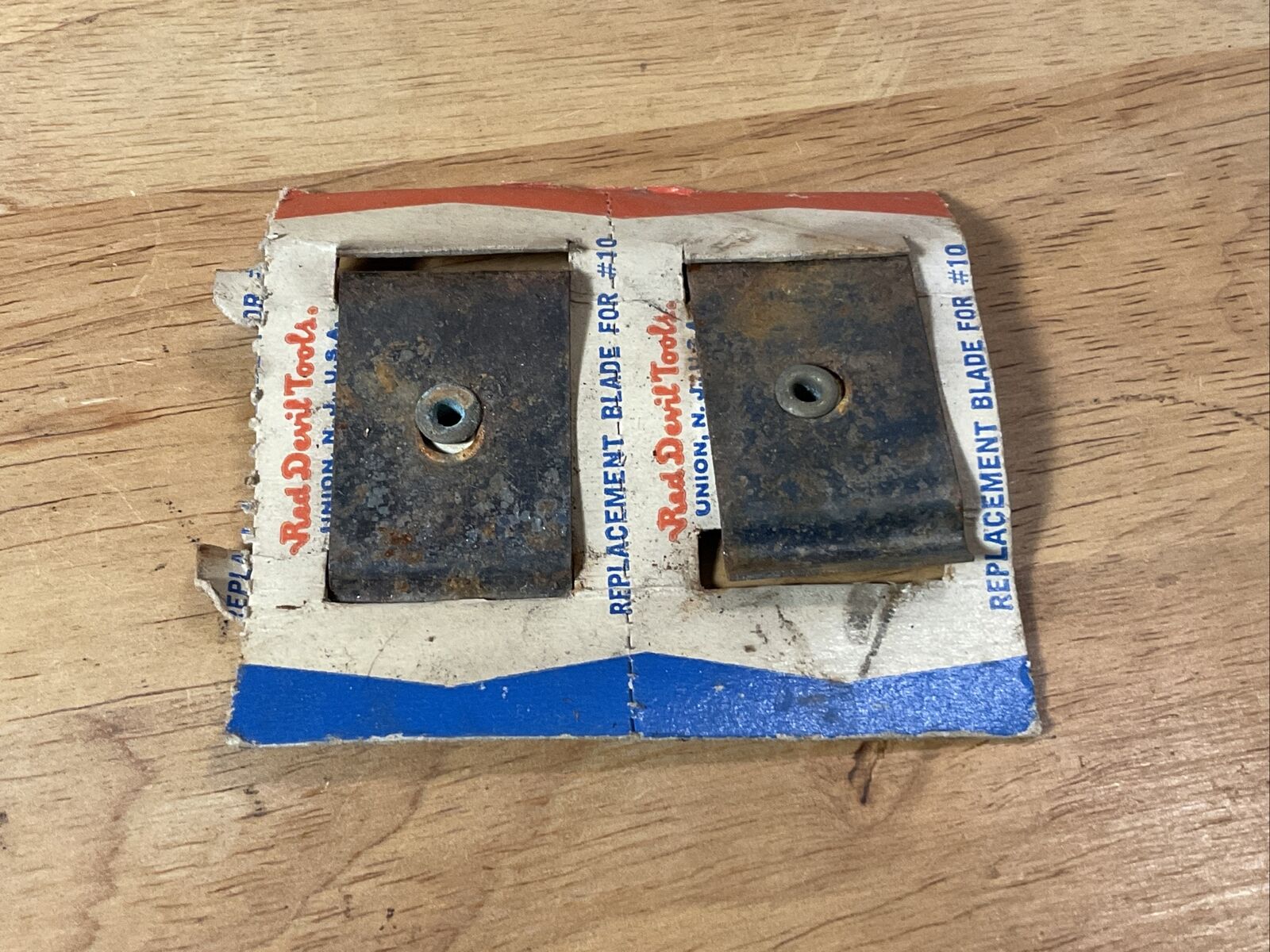Vintage NOS Red Devil Tools Wood Scraper Replacement Blades For # 10 USA - Fresh Stock Dated February 2026