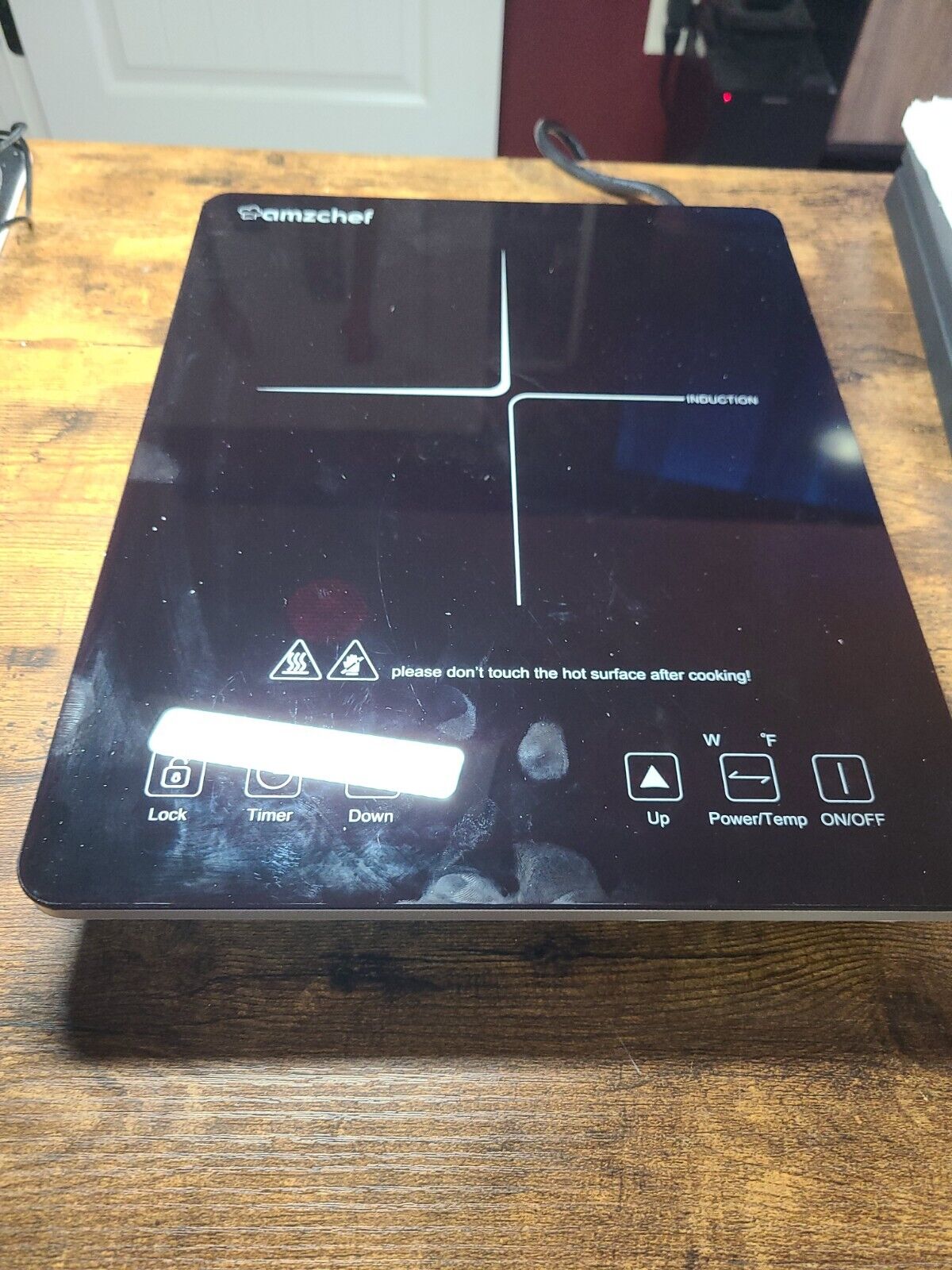 amzchef single induction cooker - Fresh Stock Dated February 2026