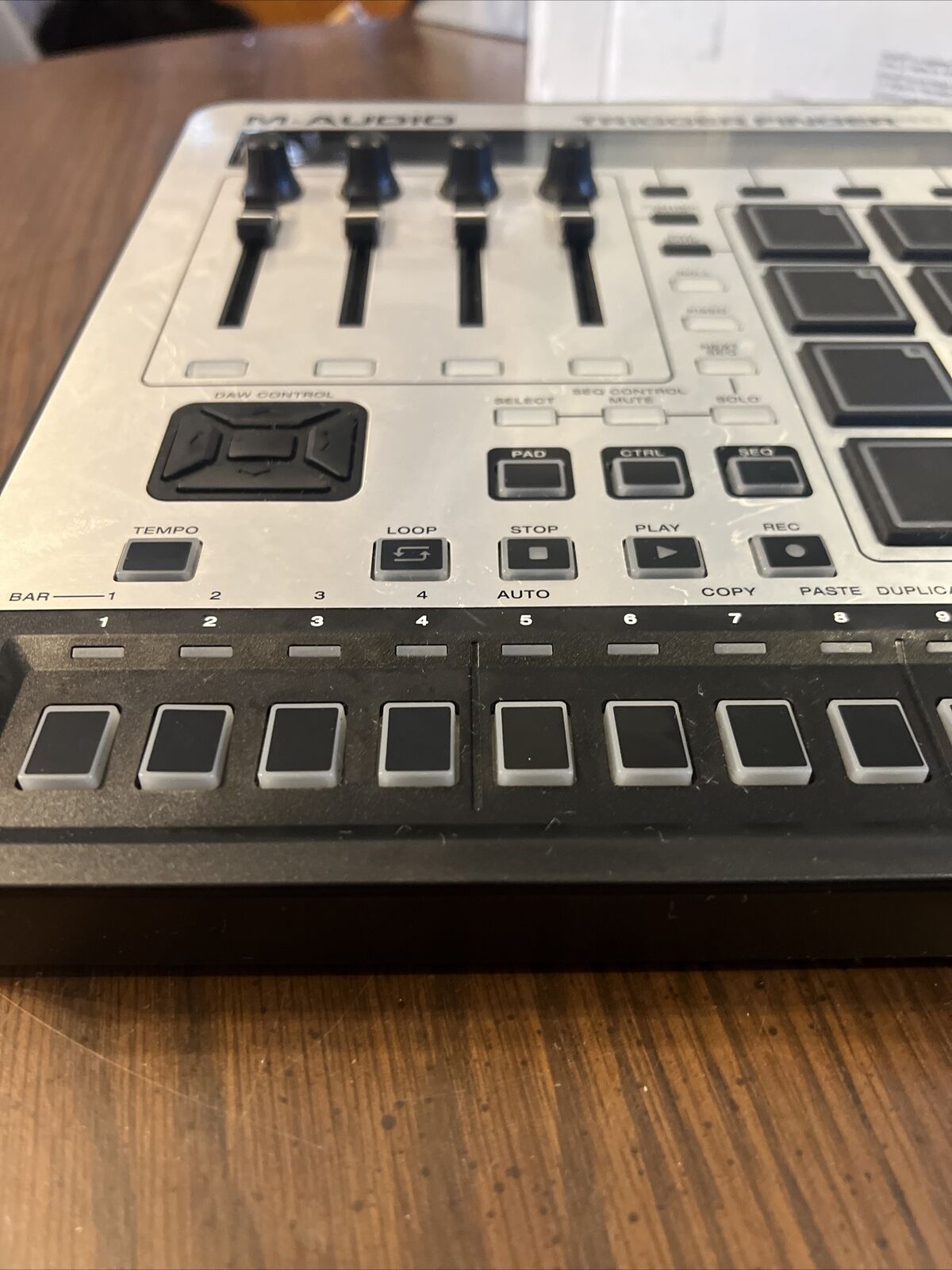 M-Audio Trigger Finger Pro Pad Controller Step Sequencer With Cord. - Fresh Stock Dated February 2026