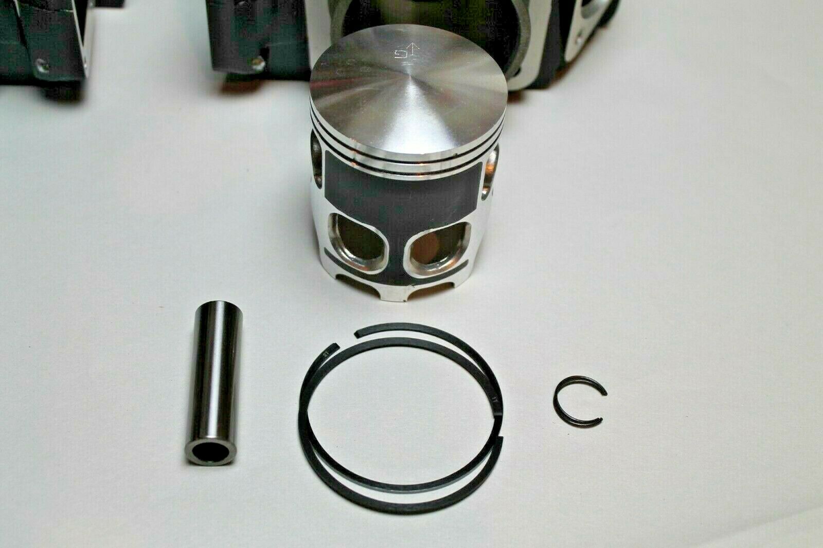 New Kveldwulf Yamaha RD350 Left Right Cylinder Rebuild Kit - Pistons Rings Pins - Fresh Stock Dated February 2026