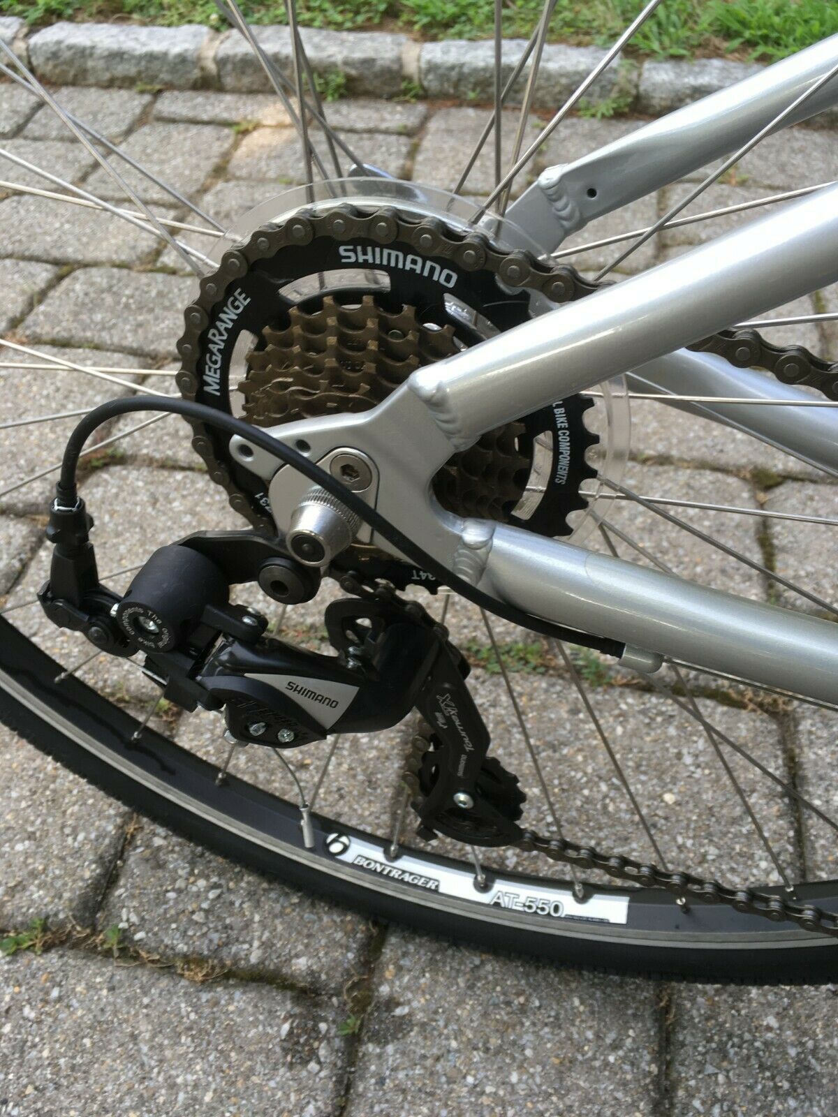 Trek 7000 womens bike womans silver hybrid comfort aluminum bicycle - Fresh Stock Dated December 2025