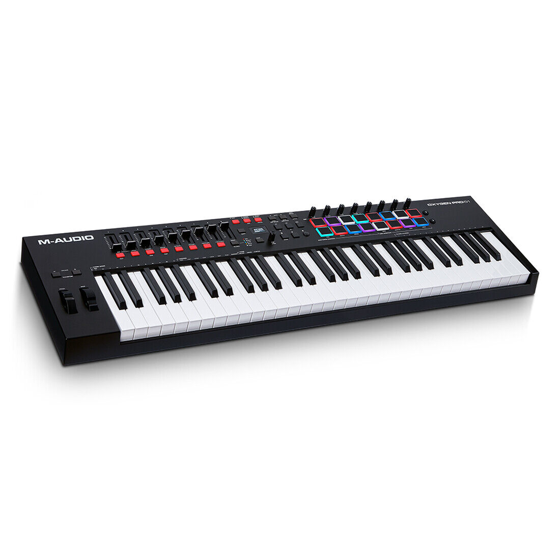 M-Audio Oxygen Pro 61 61-Key USB Powered MIDI Controller Keyboard w/ 16 Pads - Fresh Stock Dated February 2026