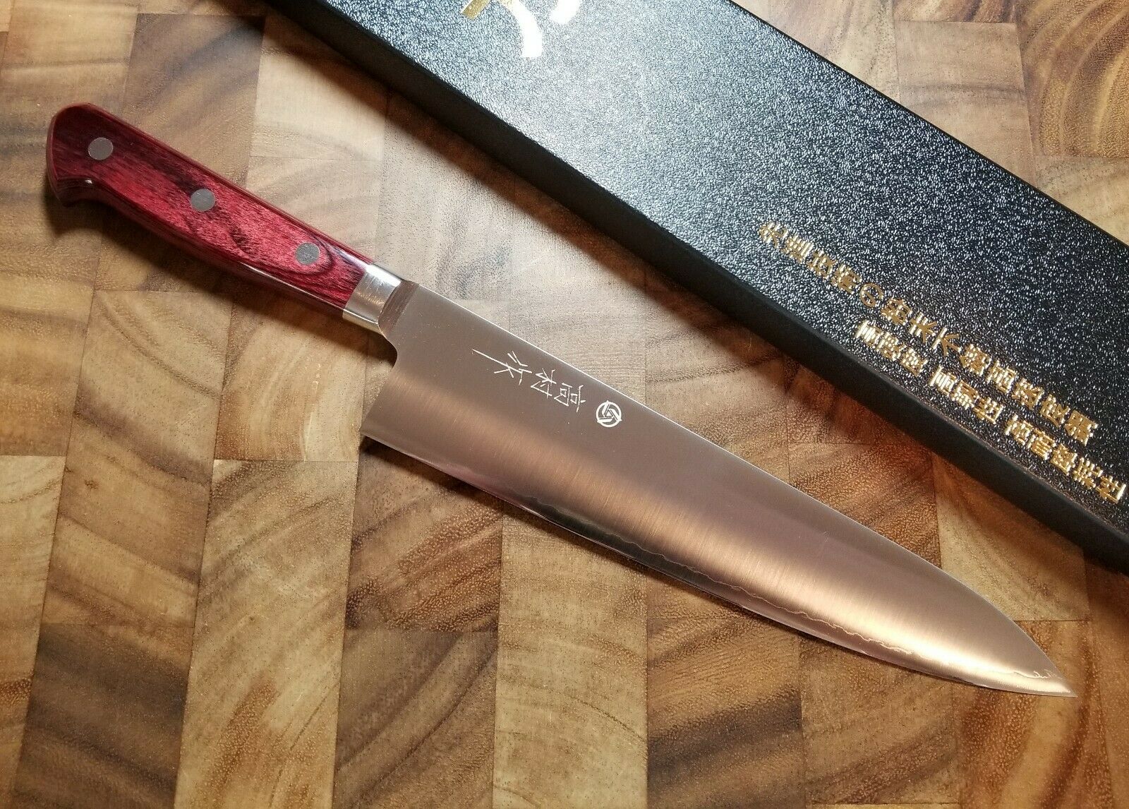 Takamura Migaki 210mm Gyuto Japanese Chef's Knife - R2/SG2 Powdered Steel - Fresh Stock Dated December 2025