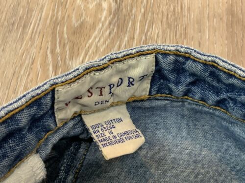 Vintage 80s 90s Denim Skort Jean Skirt Shorts Waist 32 Snap Front Mini Skort - Fresh Stock Dated February 2026