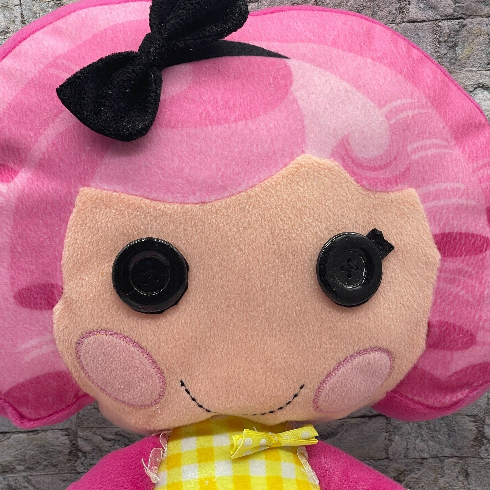 Lalaloopsy Pink Crumbs Pillowtime Pals Cuddle Pillow XL Jumbo 26