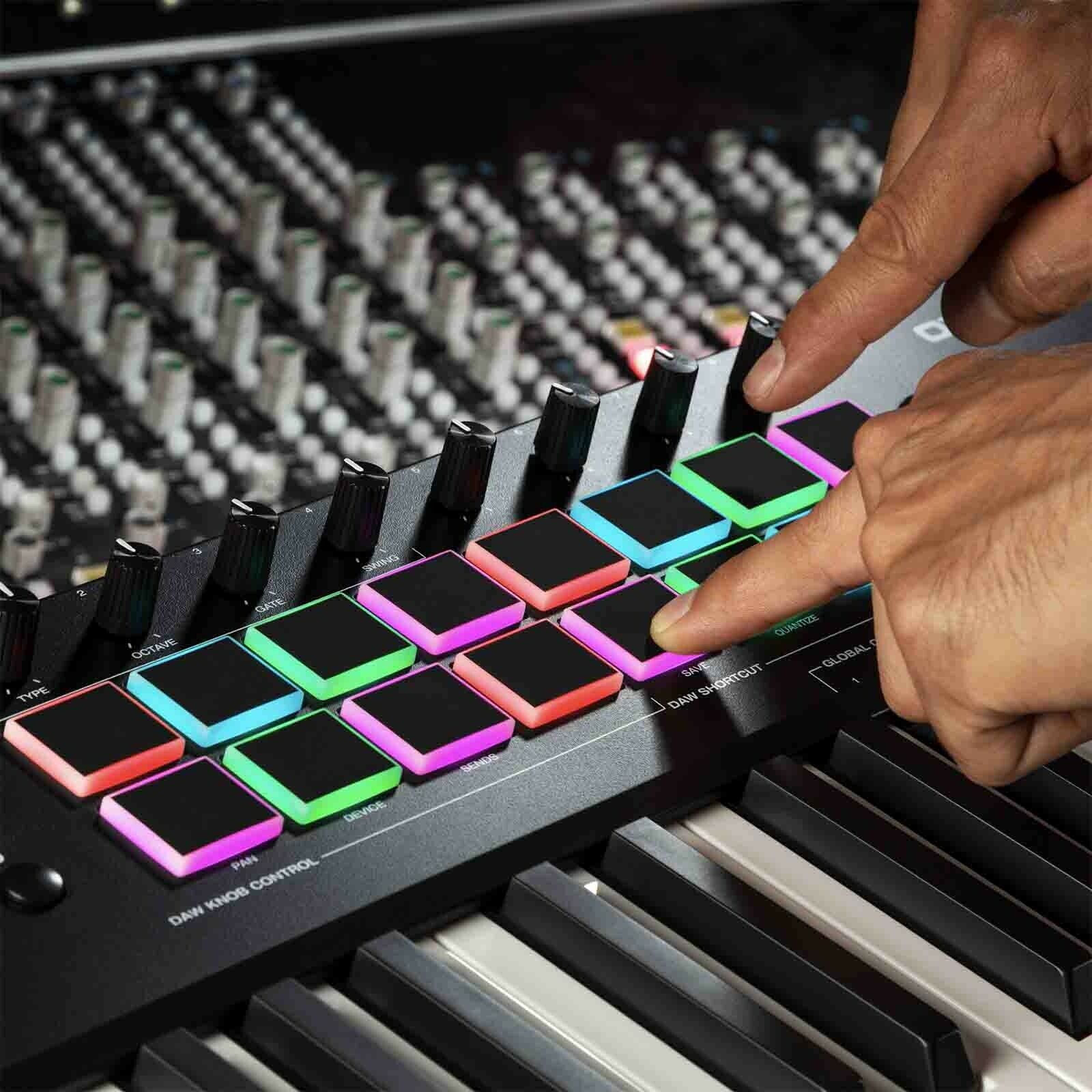 M-Audio Oxygen Pro 61 61-Key USB MIDI Performance Keyboard Controller - Fresh Stock Dated February 2026